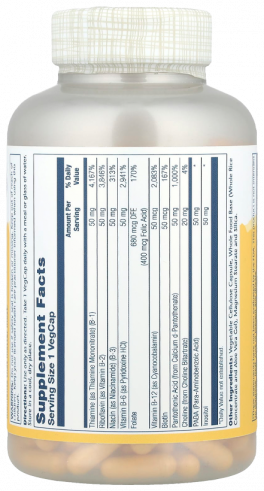 Solaray Vitamin B-Complex, Витамин В-Комплекс, 50 капсул