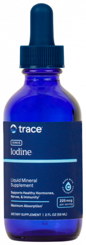 Trace Minerals Ionic Iodine, Ионик Йодин, 59 мл
