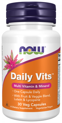 NOW Daily Vits Multi, 30 капсул