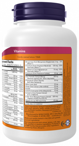 NOW Adam Superior Mens Multi, 90 капсул