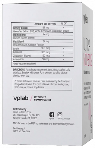VP Laboratory Ultra Women's Multivitamin Formula, Ультра Вуменс Мультивитамин Формула, 90 капсул