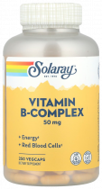 Solaray Vitamin B-Complex, Витамин В-Комплекс, 50 капсул