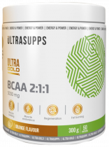 Ultrasupps Ultra Gold BCAA 2:1:1, Ультра Голд БЦАА 2:1:1, 300 грамм