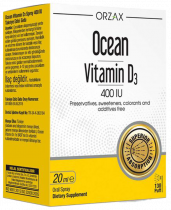Orzax Ocean vitamin D3 400ME Spray, 20 мл