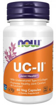 NOW UC-II type II Collagen 40 mg, Коллаген UC-II тип II 40 мг, 60 капсул
