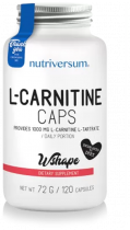 Nutriversum L-Carnitine, L-Карнитин, 120 капсул