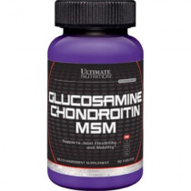Ultimate Nutrition Glucosamine & Chondroitin + MSM, 90 таб Ultimate Nutrition Glucosamine & Chondroitin + MSM, 90 таб